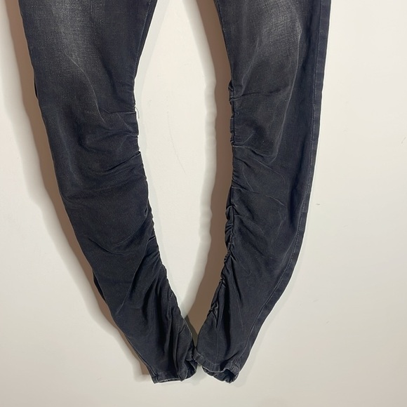 Free People | Women’s Dahlia Low Rise Stacked Jeans in Back to Black Size 29 NWT - Picture 5 of 9